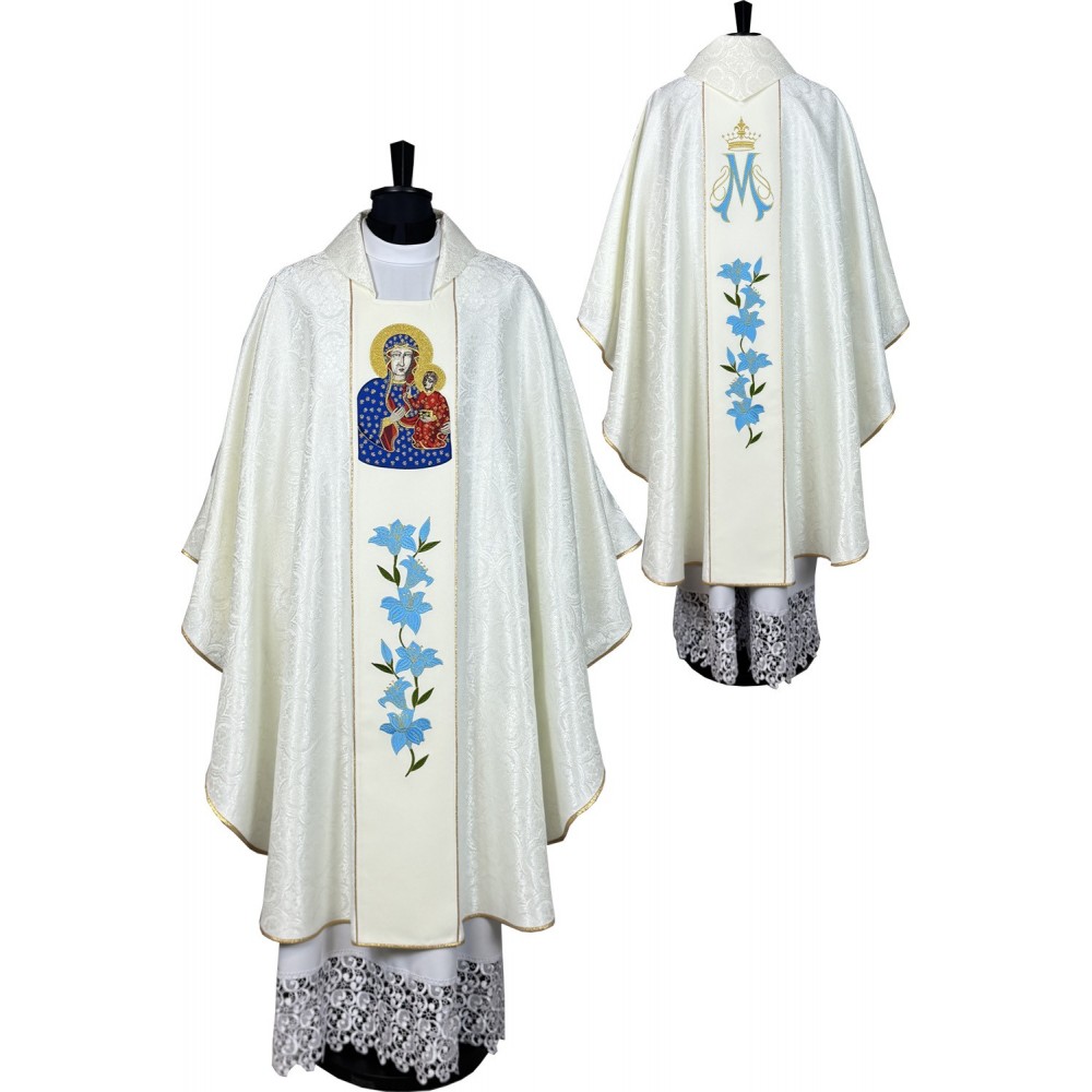 Chasuble 357a "Notre-Dame de Czestochowa"