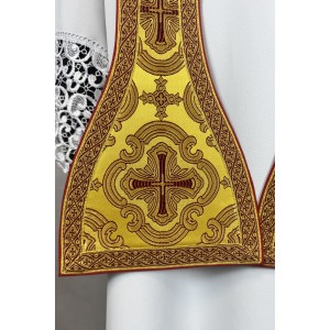 Chasuble 337b fiddleback