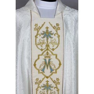Chasuble marial 109 d-2