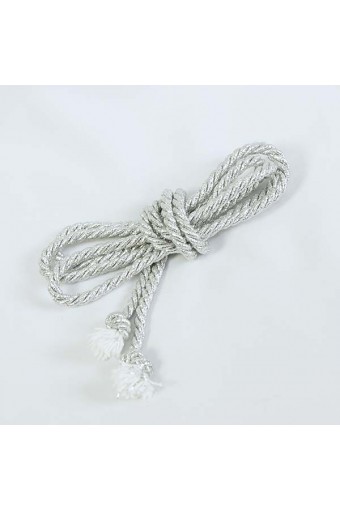 Srebrny sznur do alb 2 m