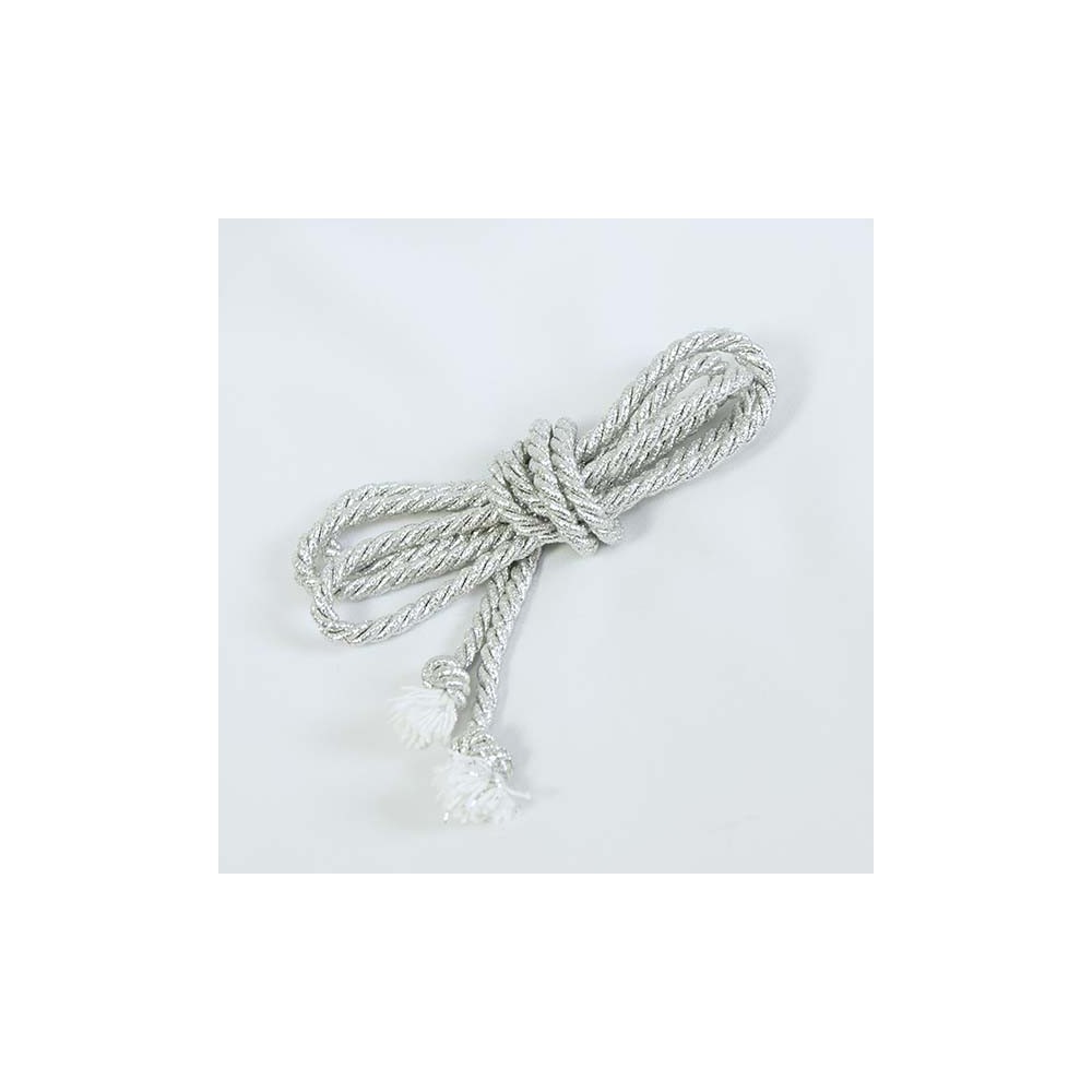 Srebrny sznur do alb 2 m