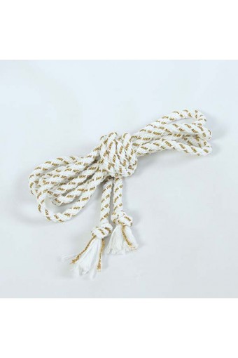 Złoto-biały sznur do alb 2 m