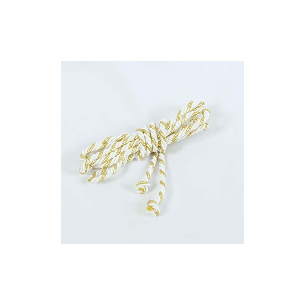 Biało-złoty sznur do alb 2 m