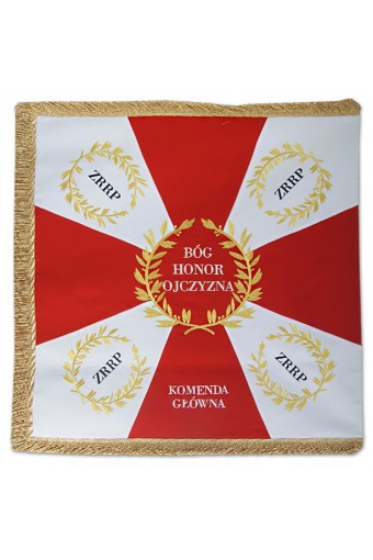 Sztandar Sz-  2 "Bóg, honor, ojczyzna"