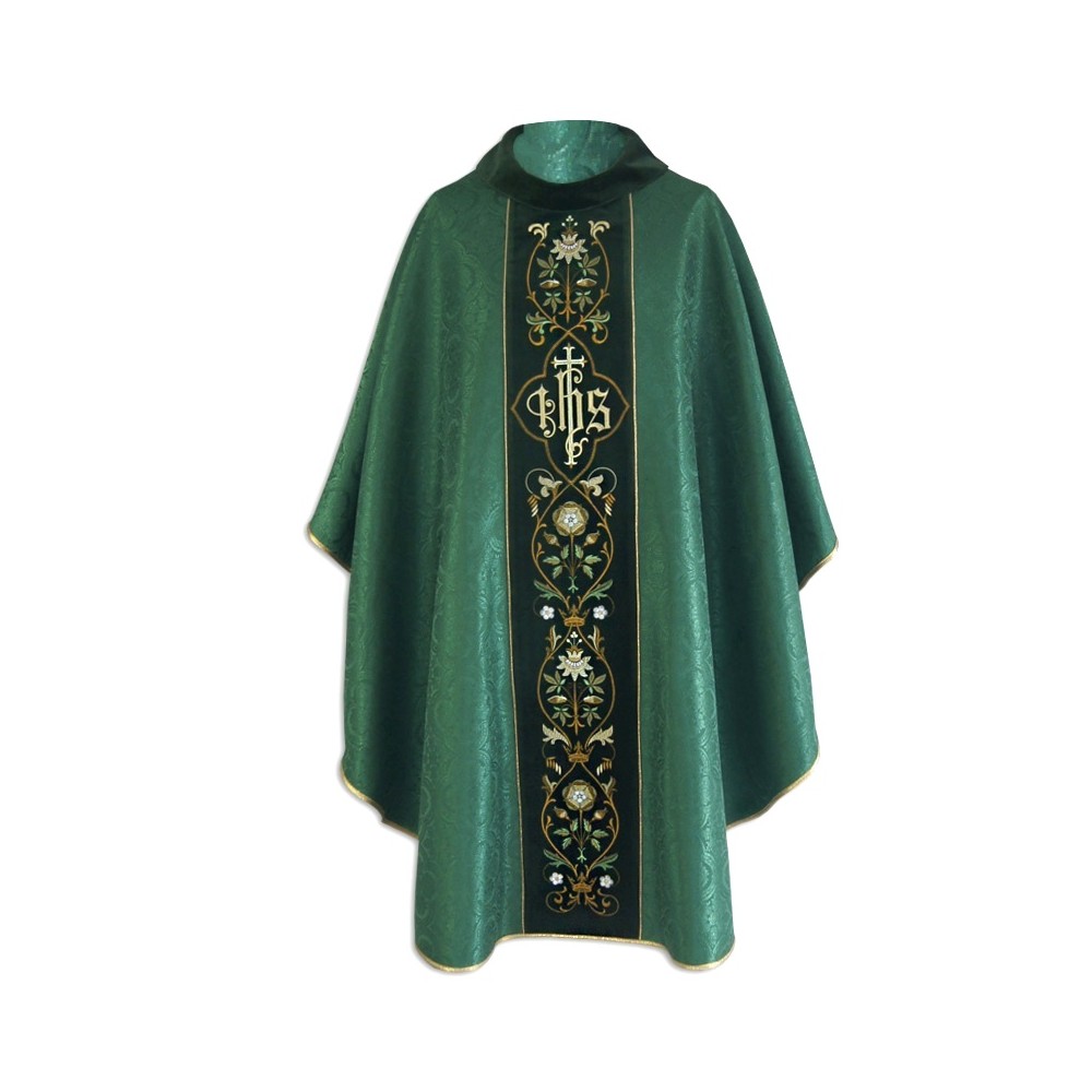 Chasuble 95 Damask Cowl Neck