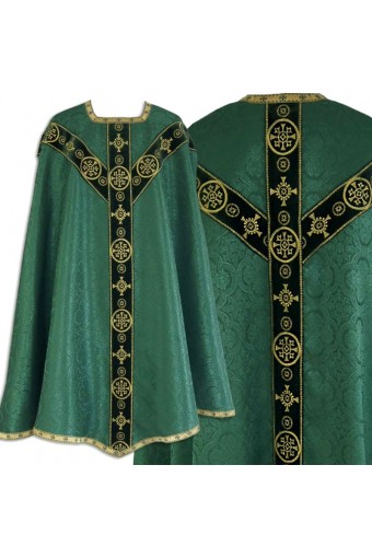 Green Conical chasuble 2