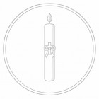 Candle ornaments
